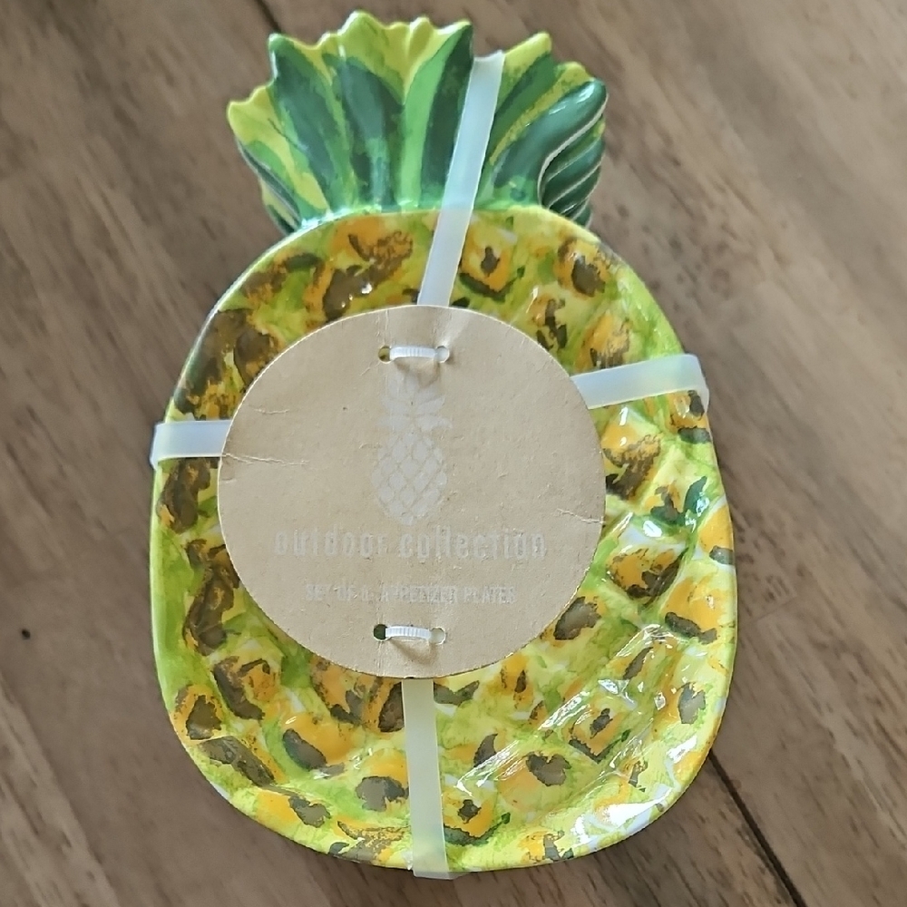 Pineapple Appetizer Plates